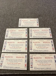 Vintage 1940's Ink Blotter Card Franklin Peanut Co. Grinders Shellers Virginia - Picture 1 of 6