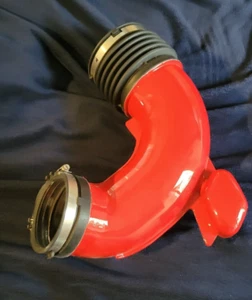 C7 Corvette Air Intake Duct Tube Torch Red Painted Body Color 2014-2019 gm oem - Picture 1 of 5