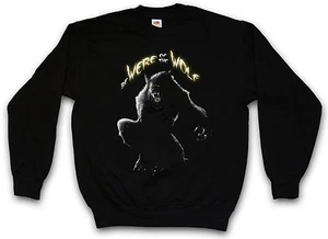 BE WERE OF THE WOLF SWEATSHIRT PULLOVER SWEATER Moon The Werewolf Wolves Howling - Picture 1 of 2