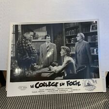 Le Collège en folie (1954) Movie Photo Rudy Hirigoyen Nicole Courcel 