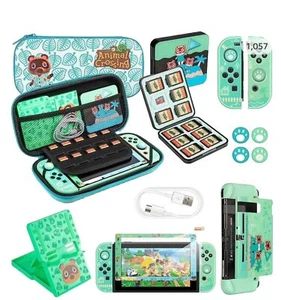 Animal Crossing Nintendo Switch Case With Accessories - Picture 1 of 10