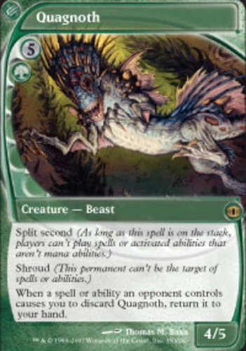 Quagnoth ~ Moderately Played Future Sight MTG Magic UltimateMTG Green Card - Image 1 of 1