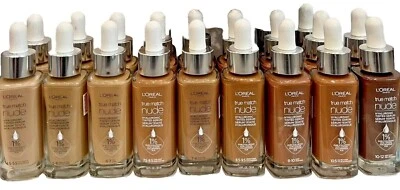 L'Oreal Paris True Match Nude Hyaluronic Tinted Serum ~ Choose Foundation Shade - Image 1 of 4