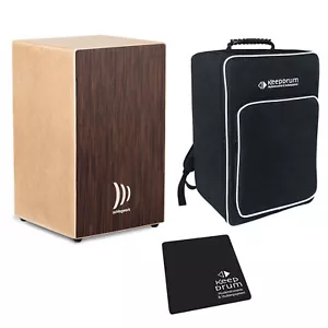 Schlagwerk CBA30SW Cajon Pro Wenge Bausatz + keepdrum Sitzpad und Tasche - Bild 1 von 8
