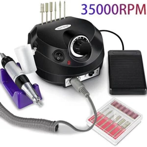 PRO 35000RPM Electric Nail Drill Machine Manicure Pedicure Nail File Bits set[ - Picture 1 of 6