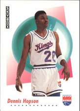 1991-92 SkyBox Sacramento Kings Basketball Card #642 Dennis Hopson