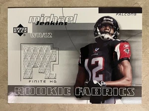 2004 Upper Deck Finite HG Rookie Fabrics Michael Jenkins #FFR-MJ - Picture 1 of 2