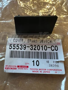 New OEM Toyota Land Cruiser FJ80 FZJ80 Rectangle Dash Blank 55539-32010-C0 - Picture 1 of 2