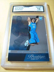 AARON GORDON MAGIC 2014 PRESTIGE PREMIUM ROOKIE RC # 164 GRADO 10 L@@K - Foto 1 di 1