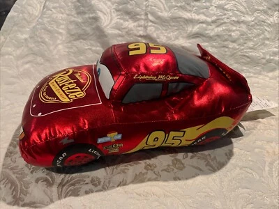 汽车 3 金属美白 McQueen 枕头,15 英寸 X 9 英寸 x 6 英寸 - 状况良好 — 第 1/3 张图片