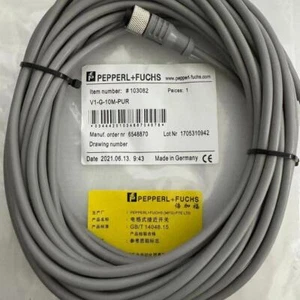 1 Stück NEU für Pepperl+Fuchs P+F V1-G-10M-PUR Anschlusskabel Verbindungskabel Leitung - Bild 1 von 6