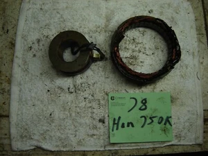 1978 HONDA CB750K  CB 750K  STATOR GENERATOR MAGNETO  OEM - Picture 1 of 2