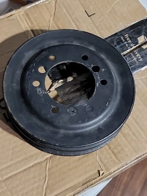 GM 1979-88 CHEVROLET TRUCK 2-GROOVE CRANKSHAFT PULLEY GMC #2005091 NOS NO BOX - Image 1 of 4