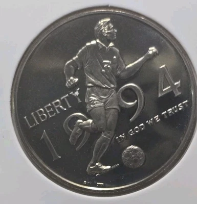 1994 P PROOF World Cup Soccer Commemorative Uncirculated Half Dollar  - Image 1 of 2