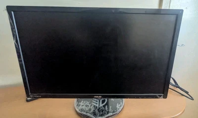 ASUS VG248QE 24" FHD 144Hz 1ms Gaming Monitor HDMI DP DVI-D Black – Used - Image 1 of 4