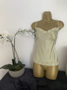 coast pure silk cream cami loung top size 14/16 - Picture 1 of 9