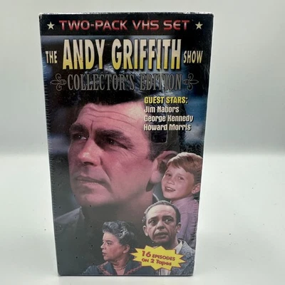 The Andy Griffith Show Collectors Edition 2-Pack VHS Set B&W Episodes - Image 1 of 3