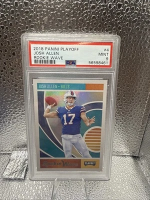 Panini Playoff 2018 - Rookie Wave Josh Allen #4 (RC) Foto 1 de 2