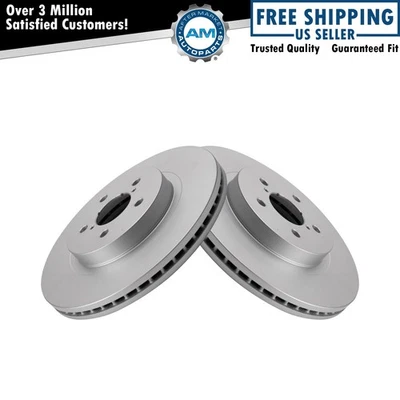 Front Brake Rotors Set For 2018-2021 Subaru Crosstrek 2017-2021 Impreza - Image 1 of 4