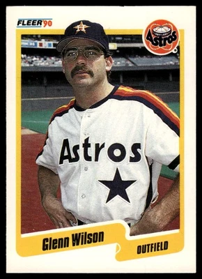 1990 Fleer #240b Glenn Wilson - Image 1 of 2