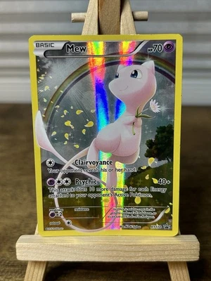 Pokemon TCG Mew XY110 Full Art Holo Black Star Promo Card 2016 - Image 1 of 4