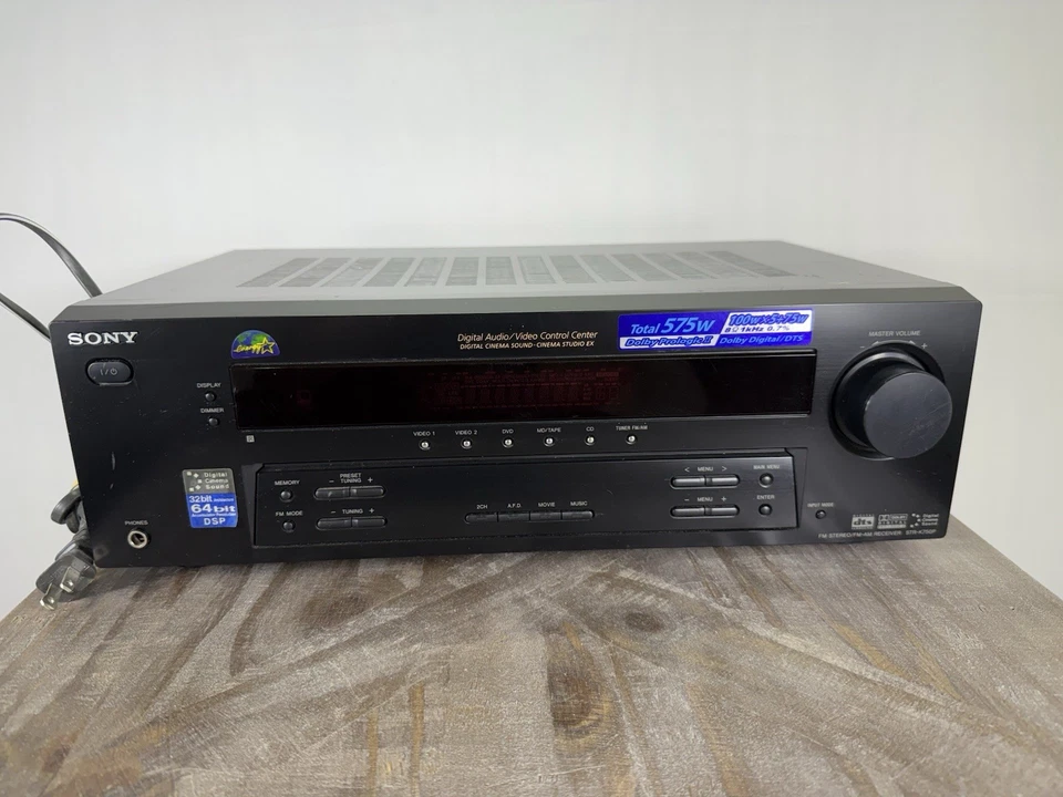 复古索尼 STR-K750P 杜比 5.1 DTS AV 控制中心家庭影院接收器已测试 — 第 1/4 张图片