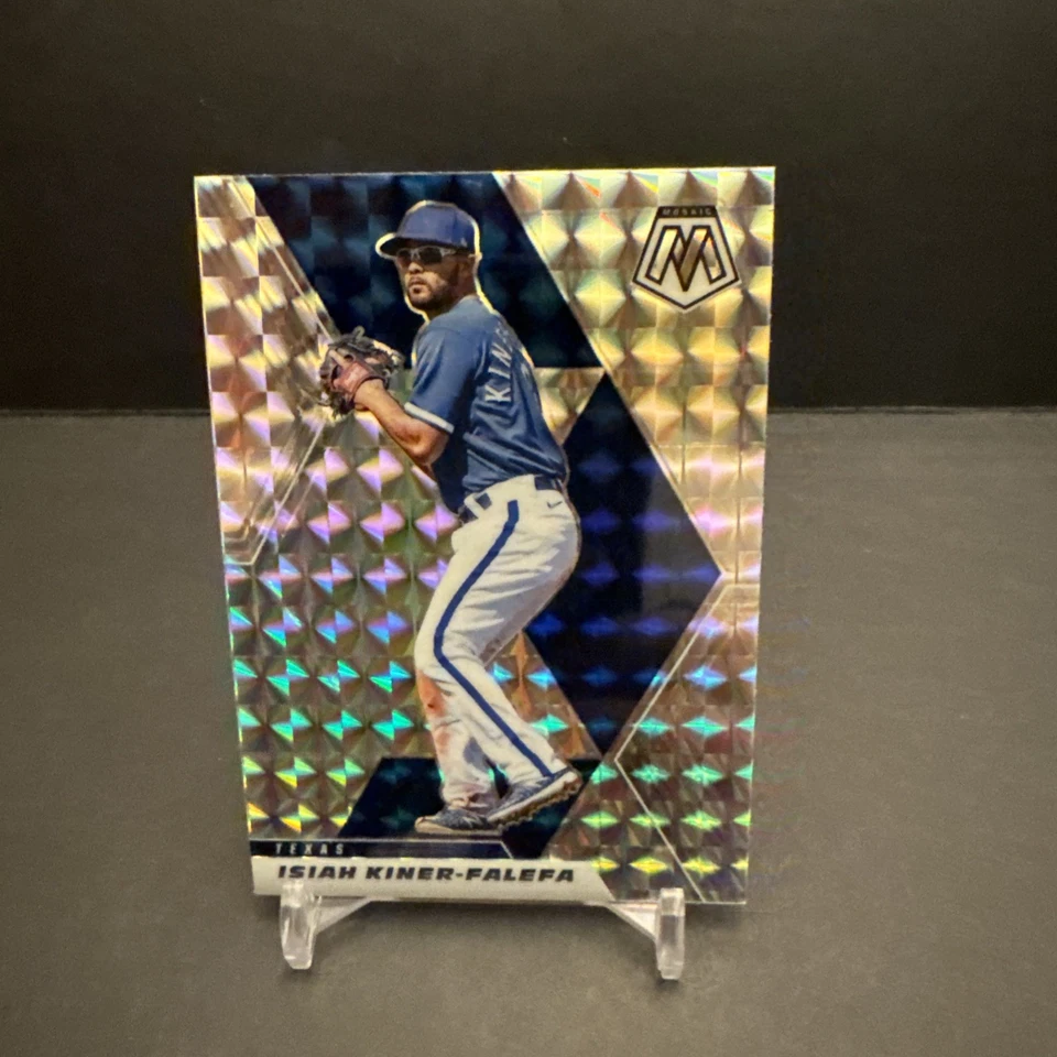 2021 Panini MOSAIC PRIZM #63 Isiah Kiner-Falefa EX/NM - Image 1 of 2