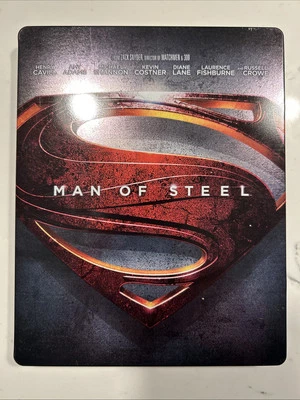 Man of Steel (Blu-Ray, DVD) 3 Disc Steelbook  - Image 1 of 4
