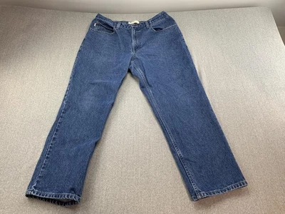 L.L.Bean Jeans Mens 34x30 Blue Double L Relaxed Fit Straight Leg Denim Pants - Image 1 of 4