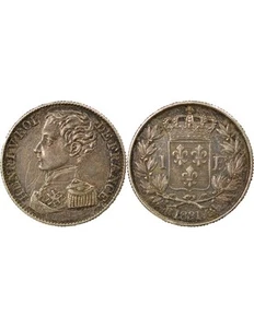 France Henri V - Franc Argent - 1831 - Foto 1 di 3