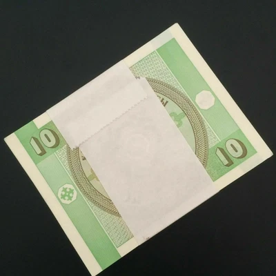 Kyrgyzstan 10 TYIYN P-2 1993 x 100 Pcs Lot BUNDLE Eagle UNC Kyrgyz Pack BANKNOTE - Image 1 of 4