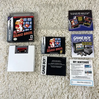 Super Mario Bros. Classic NES Series (Nintendo Game Boy Advance, 2004) Complete - Image 1 of 4
