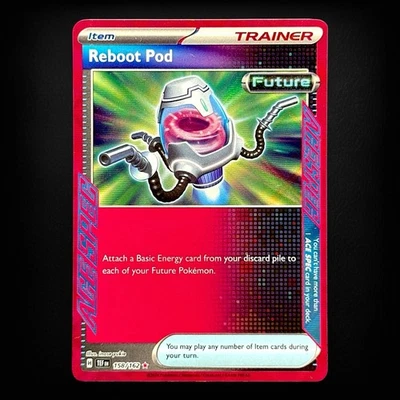 Reboot Pod 158/162 Ace Spec Rare SV05: Temporal Forces Holo Pokemon TCG NM - Image 1 of 2