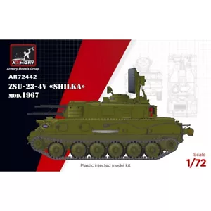 ZSU-23-4V "Shilka" mod.1967, soviético AA SPG Armory Models AR72442 kit escala 1:72 - Imagen 1 de 6