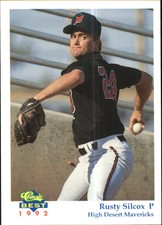 1992 High Desert Mavericks Classic/Best #1 Rusty Silcox