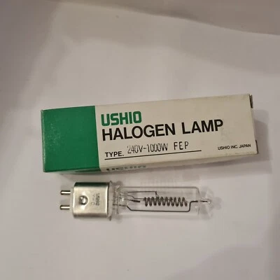 USHIO FEP 240V 1000W G9.5 T6 - Image 1 of 2