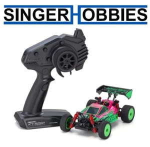 Kyosho 32093PGR Mini-Z 4WD Inferno MP9 Buggy ReadySet Pink/Green HRP - Picture 1 of 3