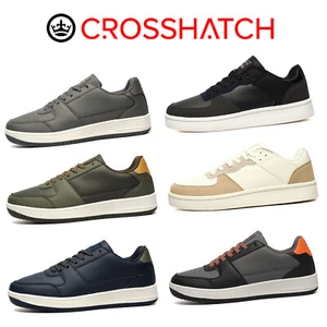 Crosshatch Hombre Zapatillas Clásicas Diseñador Casual Confort Lifestyle Talla - Imagen 1 de 31