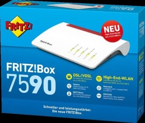 AVM FRITZ! Box 7590 mit S0 (ISDN)- Bus (20002784) vom Händler ⭐⭐⭐⭐⭐ - Bild 1 von 1