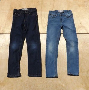 Pantalones de mezclilla ajustados talla 8 Levis 510 y 502 lavado ligero medio y ligero 2 piezas - Imagen 1 de 4