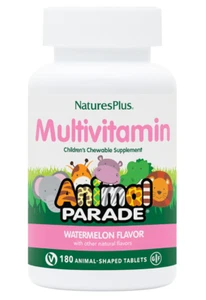 Animal Parade Multivitamin Children’s Chewables Watermelon - 180 Tablets - Picture 1 of 1