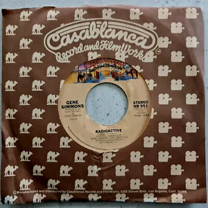 Gene Simmons / Kiss - Radioactive / See You in Your Dreams - Unplayed Import 7" - Picture 1 of 2