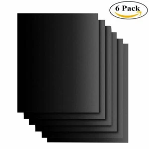 Non-Stick Oven Liner Reusable Spill Mat Teflon Baking Aide Dishwasher Safe 6 pk - Picture 1 of 5