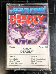 Arrow: Deadly (Cassette Tape) 1985 - Alphonsus "Phonsie Cassell NEW SEALED - Picture 1 of 3