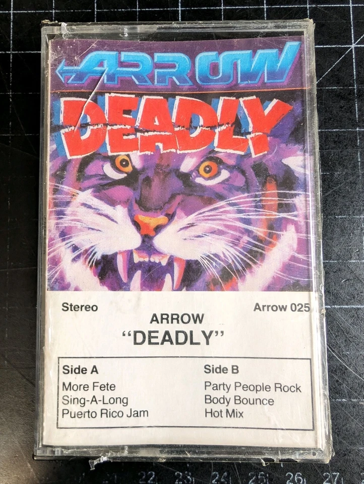 Arrow: Deadly (Cassette Tape) 1985 - Alphonsus "Phonsie Cassell NEW SEALED - Image 1 of 3