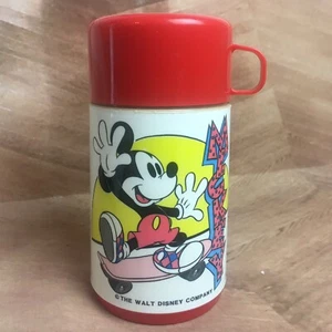 Micky Mouse Water Bottle Travel Mug Lunch Box Cup Drink Container Kids - Picture 1 of 10