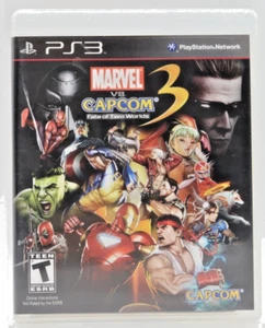 Marvel vs. Capcom 3: Fate of Two Worlds (Sony PlayStation 3, 2011) Used Complete - Picture 1 of 3