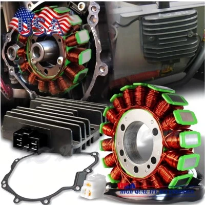 Stator & Regulator Rectifier Gasket For Yamaha YZF-R6S /03-05 R6 Foto 1 de 4