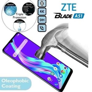 100% Genuine Tempered Glass 9H Screen Protector (Z T E A 51) For ZTE Blade A51
