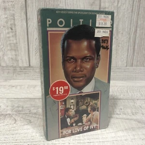 Sidney Poitier - For the love of Ivy (VHS 1987) Abbey Lincoln Hi-FI New Sealed - Imagen 1 de 5